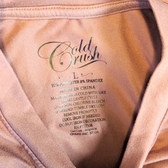 🌹 Sorry not Sorry Roll Sleeve T shirt - Picture 4 of 4